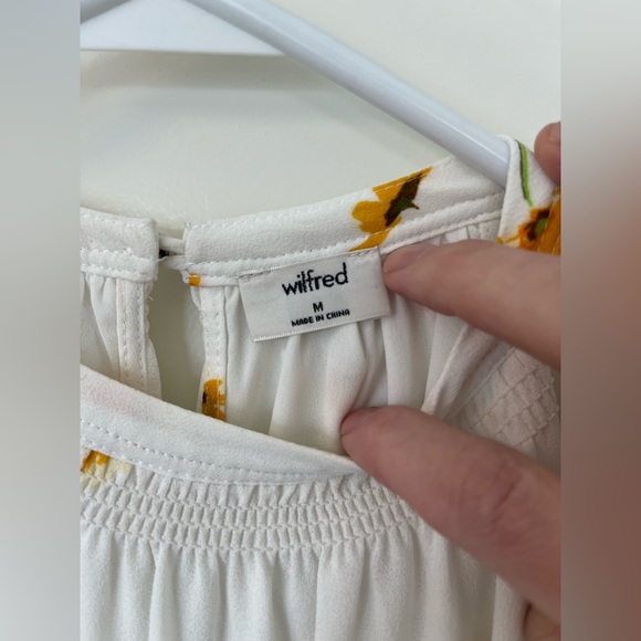 Wilfred Floral Dress Size M - Picture 4 of 8